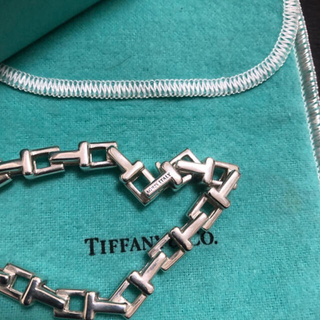 Tiffany & Co. - ティファニー tチェーンブレスレットの通販 by り 