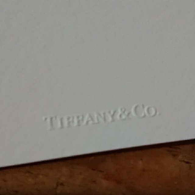 Tiffany & Co.(ティファニー)のmanoha様専用メッセージカード3セット ハンドメイドの文具/ステーショナリー(カード/レター/ラッピング)の商品写真