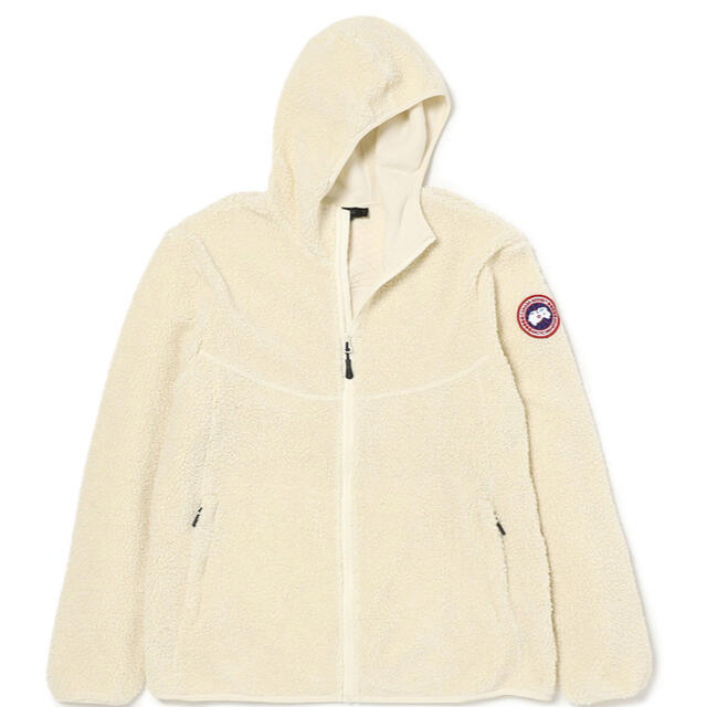 カナダグース ボアフリースパーカー AINSWORTH HOODY ブラック L