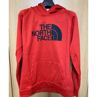 ザノースフェイス(THE NORTH FACE)のザノースフェイス　ビッグロゴ　レッド　パーカー　プルオーバー(パーカー)