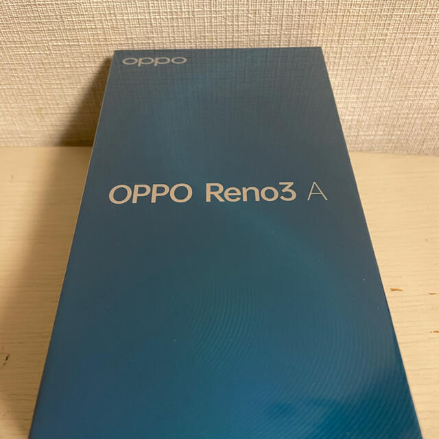 OPPO(オッポ)の新品未使用　OPPO Reno3 A 黒 6G 128G SIMフリー スマホ/家電/カメラのスマートフォン/携帯電話(スマートフォン本体)の商品写真