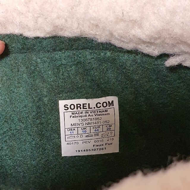 SOREL(ソレル)のSOREL　ソレル　スノーブーツ　メンズ　美品 メンズの靴/シューズ(ブーツ)の商品写真