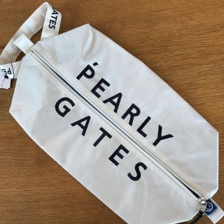 パーリーゲイツ(PEARLY GATES)のパーリーゲイツ　シューズケース　ホワイト(その他)