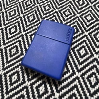 ジッポー(ZIPPO)のzippo ジッポー　ラバーコーティング　ロイヤルブルー　ライター(タバコグッズ)