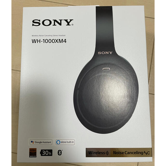 オーディオ機器SONY WH-1000XM4 保証書あり 延長保証加入済み