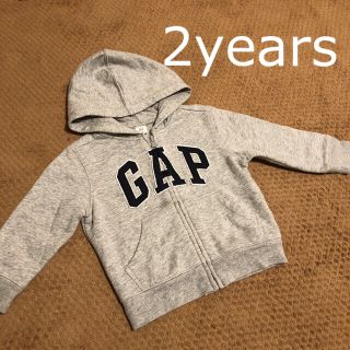 ベビーギャップ(babyGAP)のGAP 裏起毛パーカー(Tシャツ/カットソー)