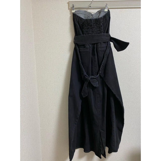 Ameri VINTAGE(アメリヴィンテージ)のAMERI VINTAGE DENIM UNIFY DRESS レディースのワンピース(ロングワンピース/マキシワンピース)の商品写真