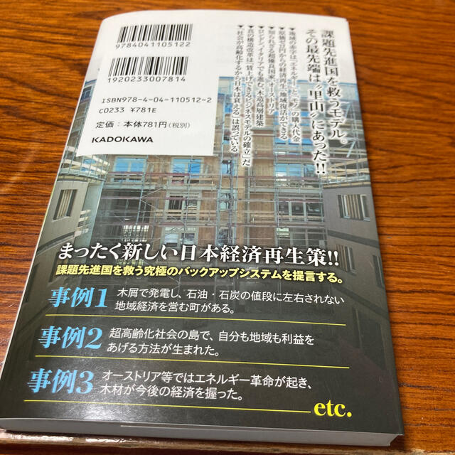 里山資本主義 日本経済は「安心の原理」で動く エンタメ/ホビーの本(文学/小説)の商品写真