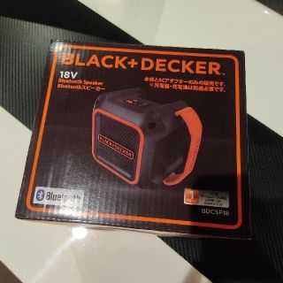 ブラックアンドデッカー 18V Bluetoothスピーカー BDCSP18(工具/メンテナンス)