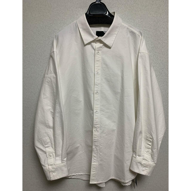 ATON HEAVY COTTON | OVERSIZED L/S SHIRT メンズのトップス(シャツ)の商品写真