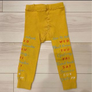 エフオーキッズ(F.O.KIDS)の英文字入りレギンスタイツ 90-100(靴下/タイツ)