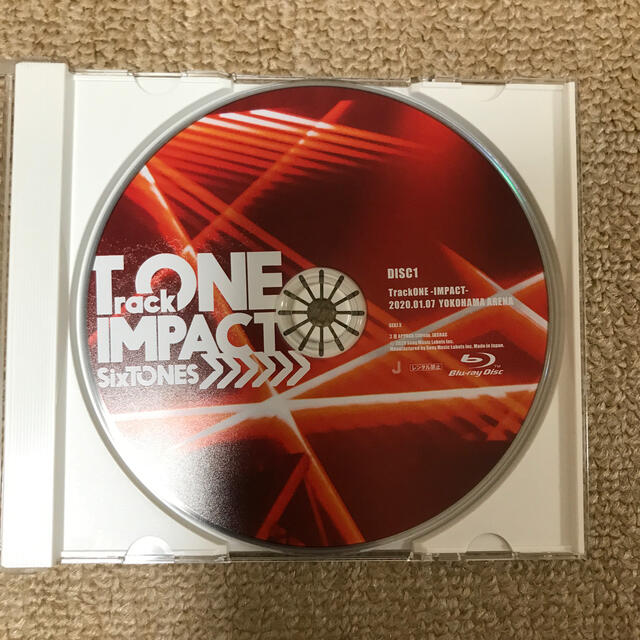 Johnny's(ジャニーズ)のTrackONE　-IMPACT- Blu-ray エンタメ/ホビーのDVD/ブルーレイ(ミュージック)の商品写真