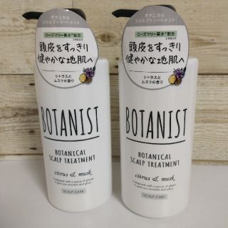 ボタニスト(BOTANIST)のボタニスト  ボタニカルスカルプ トリートメント 490ml　 ２本セット(トリートメント)