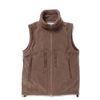 nonnative alpinist fleece vest NAVY 3