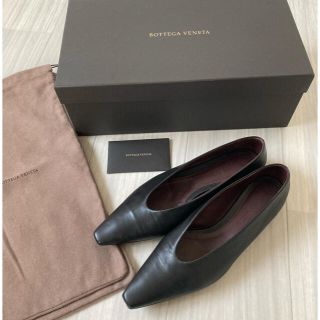 ボッテガヴェネタ(Bottega Veneta)のボッテガヴェネタ　アーモンドフラット　36.5(ハイヒール/パンプス)