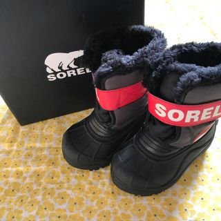 ソレル(SOREL)の〈お値下げ中〉SOREL スノーブーツ キッズ ベビー 13〜13.5センチ (ブーツ)