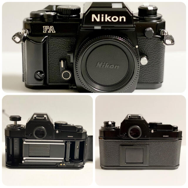 Nikon - 整備済み❗️Nikon FA ブラック 単焦点レンズ 望遠レンズ