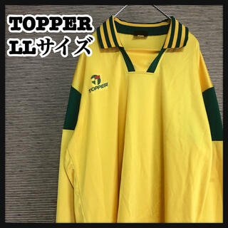 トッパー(Topper)の【トッパー】長袖　サッカーユニフォーム　スポーツウェア　ブラジル 黄色　XL34(ウェア)