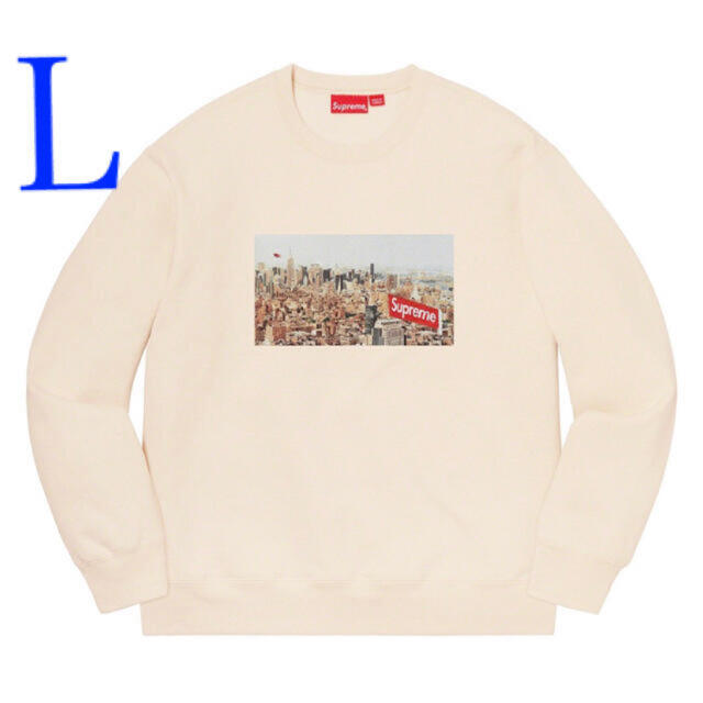 supreme Aerial Crewneck Natural