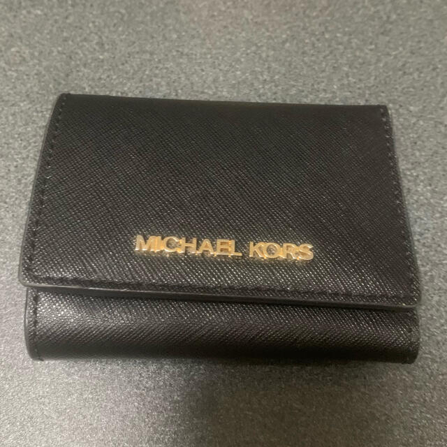 MICHAEL KORS 3つ折り財布(黒)