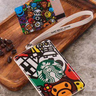 スターバックスコーヒー(Starbucks Coffee)のStarbucks × Babymilo カードホルダー(パスケース/IDカードホルダー)