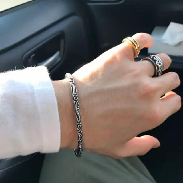 ポイントキャンペーン中 CHROME HEARTS クロムハーツ BANGLE SCROLL