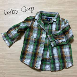 ベビーギャップ(babyGAP)のbaby Gap  チェック　シャツ(シャツ/カットソー)
