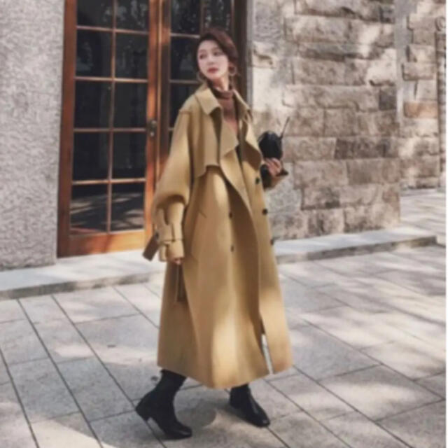 our legacy アワーレガシー ダブルブレストロングコート | molea.com.ar