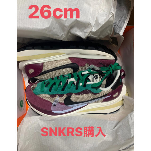 NIKE×SACAI   VAPORWAFFLE 26.0cm