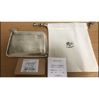 イルビゾンテ(IL BISONTE) 財布(レディース)(シルバー/銀色系)の通販