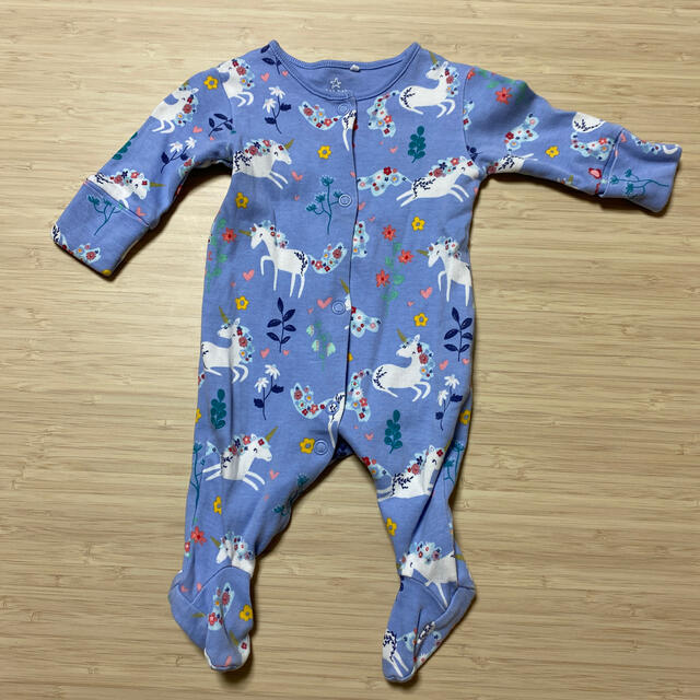 NEXT(ネクスト)のnext baby   ユニコーン　ロンパース　3枚セット キッズ/ベビー/マタニティのベビー服(~85cm)(ロンパース)の商品写真