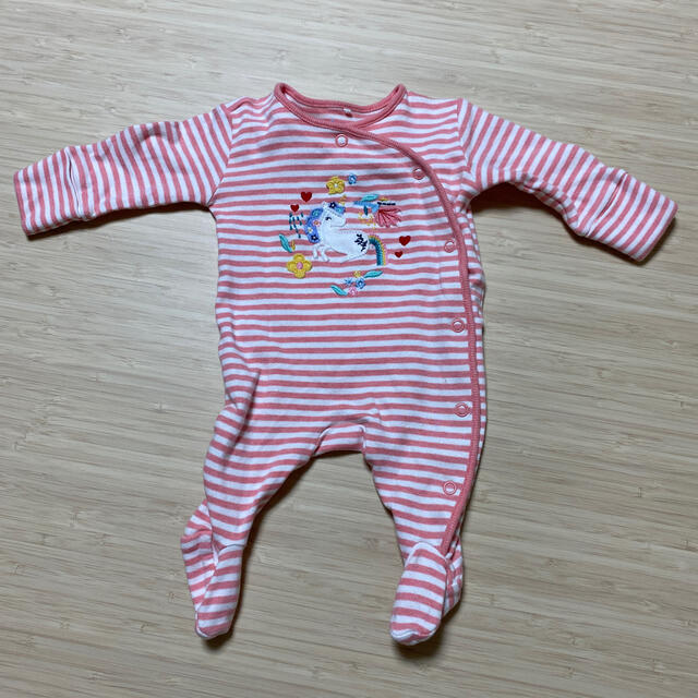 NEXT(ネクスト)のnext baby   ユニコーン　ロンパース　3枚セット キッズ/ベビー/マタニティのベビー服(~85cm)(ロンパース)の商品写真