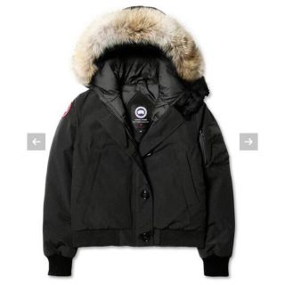 カナダグース(CANADA GOOSE)のCANADA GOOSE LABRADOR BOMBER ダウンコート　ブラック(ダウンジャケット)