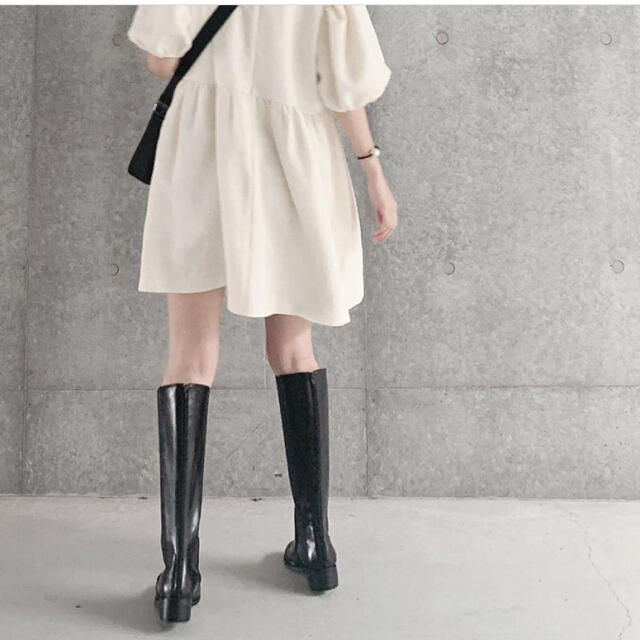 ブーツ HIAND ベーシックロングブーツ ハイアンド 新品未使用 23.5