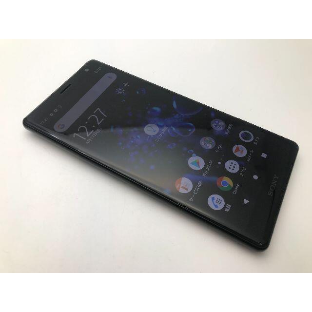 SOV37容量SIMフリー au Xperia XZ2 SOV37 ブラック◆美品◆03