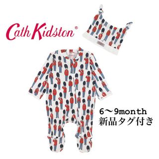 キャスキッドソン(Cath Kidston)のキャスキッズ  スリープスーツ 新品未使用(ロンパース)