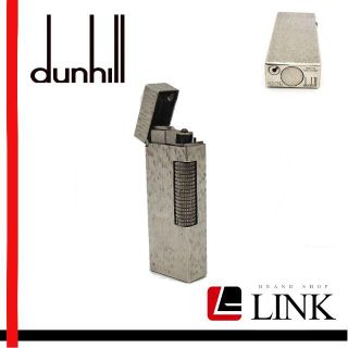 ダンヒル(Dunhill)の【着火未確認】ダンヒル dunhill ローラーガスライター シルバー(タバコグッズ)