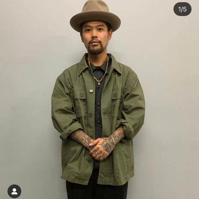 20fw MARIA ARMY SHIRT ( TYPE-1 オリーブ s - www.glycoala.com