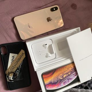 アイフォーン(iPhone)のiPhone Xs Gold 256 GB SIMフリー(スマートフォン本体)