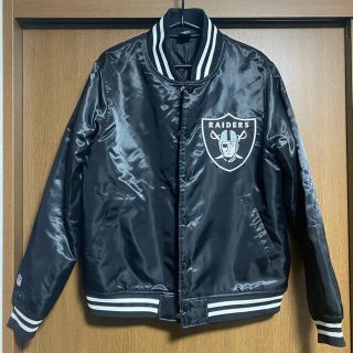 マジェスティック(Majestic)のkj着用　raiders jacket(スタジャン)