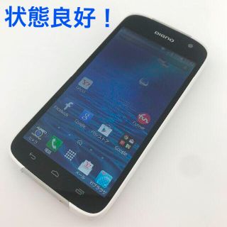 キョウセラ(京セラ)の【即納品可能】Y!mobile DIGNO T 302KC ホワイト(M3-9)(スマートフォン本体)