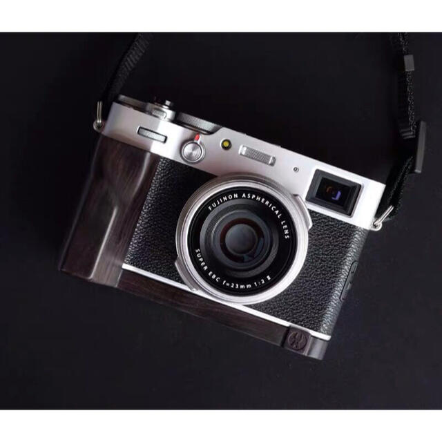 FUJIFILM X100V用 ハンドグリップ（ebony/黒檀/エボニー)