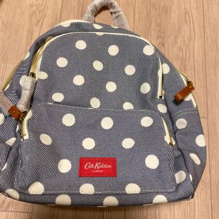 キャスキッドソン(Cath Kidston)のキャスキッドソン　リュック　水玉　赤タグ(リュック/バックパック)