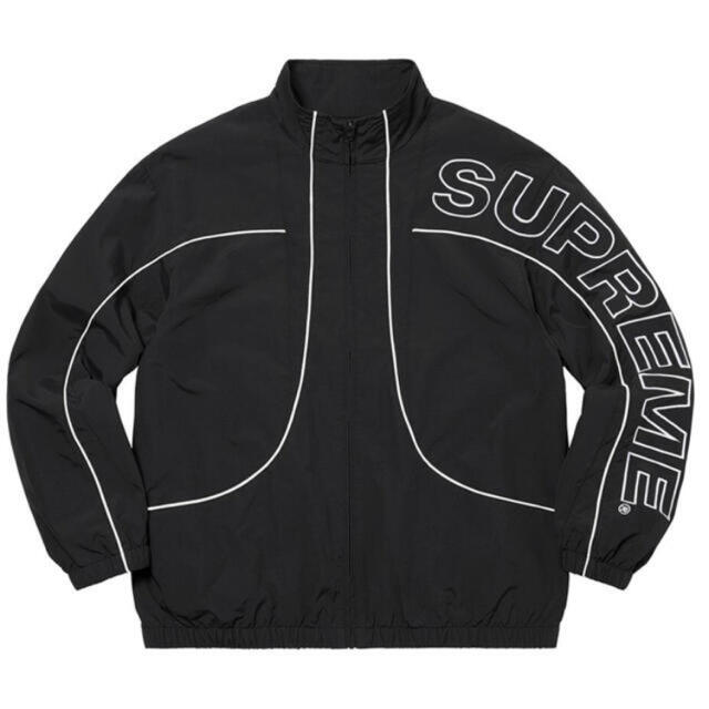 Supreme Piping Track Jacket Black M