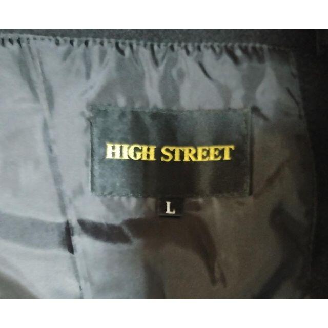 ハイストリート　Pコート　HIGH STREET 黒