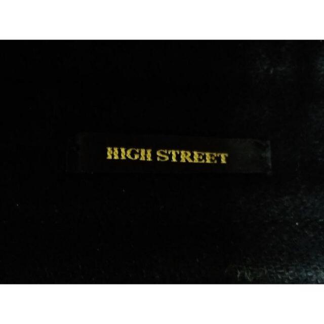 ハイストリート　Pコート　HIGH STREET 黒