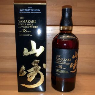 サントリー - サントリー 「山崎18年」 700ml (化粧箱付)の通販 by サントリー - サントリー 「山崎18年」 700ml (化粧箱付)の通販 by