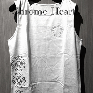 クロムハーツ(Chrome Hearts)のChrome Hearts シャツ 白 黒(Tシャツ/カットソー(七分/長袖))
