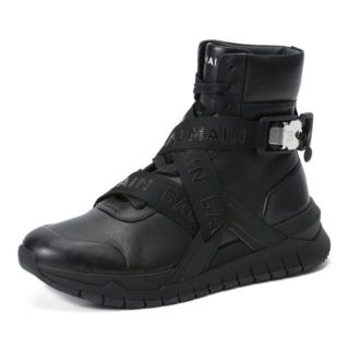 バルマン(BALMAIN)の☆BALMAIN　TROOP-NAPPA レザーハイカットスニーカー55%off(スニーカー)