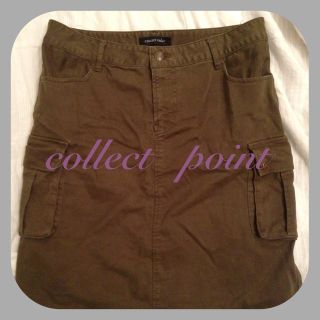 コレクトポイント(collect point)のヨッちゃん子様専用♡ミリタリースカート♡(ひざ丈スカート)